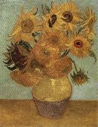 Vincent Van Gogh Sunflowers oil painting on canvas